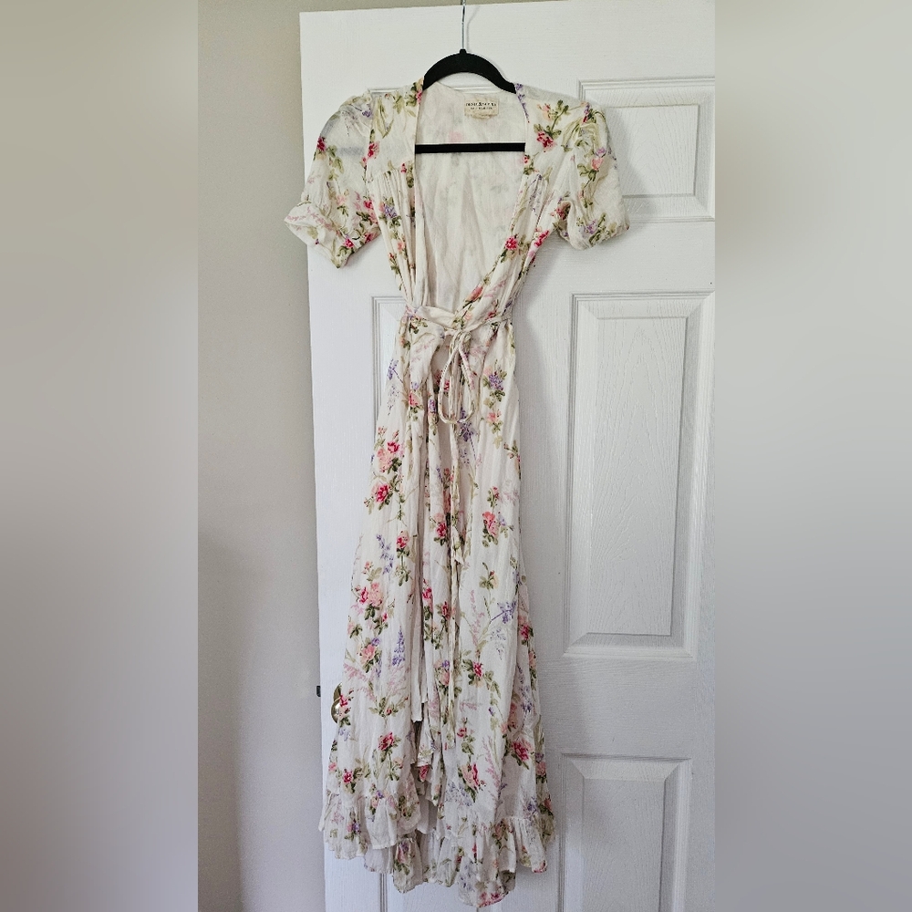 Floral Wrap Dress - Picture 7 of 10